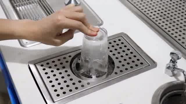 Sink Glass Rinser Automatic Cup Washer Bar Sink Cup Washer High