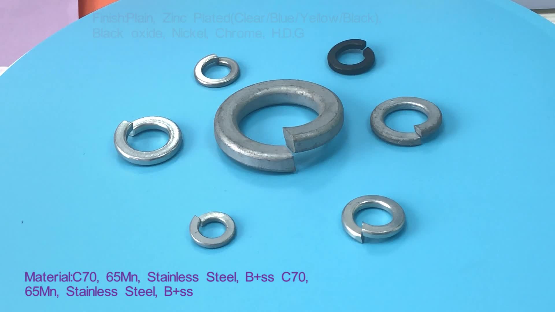 Asme B18.21.1 Split Lock Washer Buy Split Lock Washer,Spring Washer