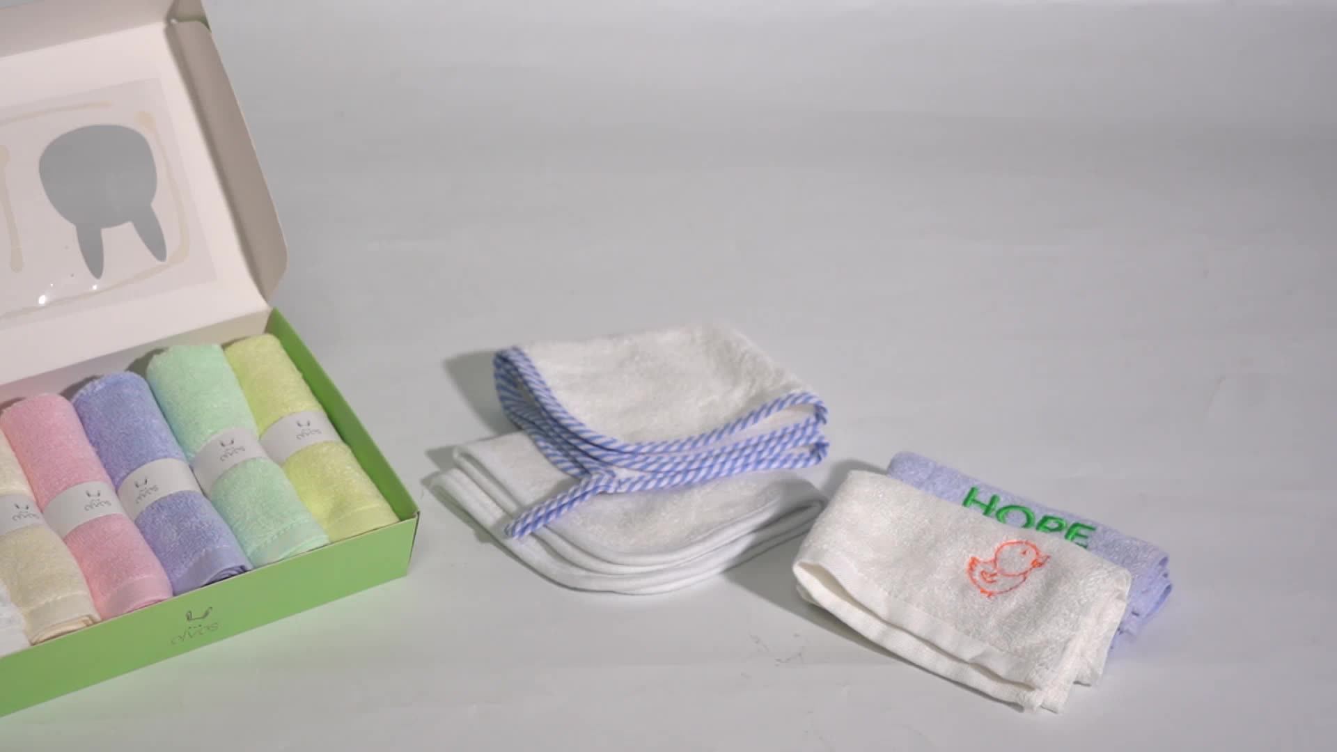 Infant Soft Cotton Cartoon Baby Newborn Bath Towels Hooded Blanket Baby