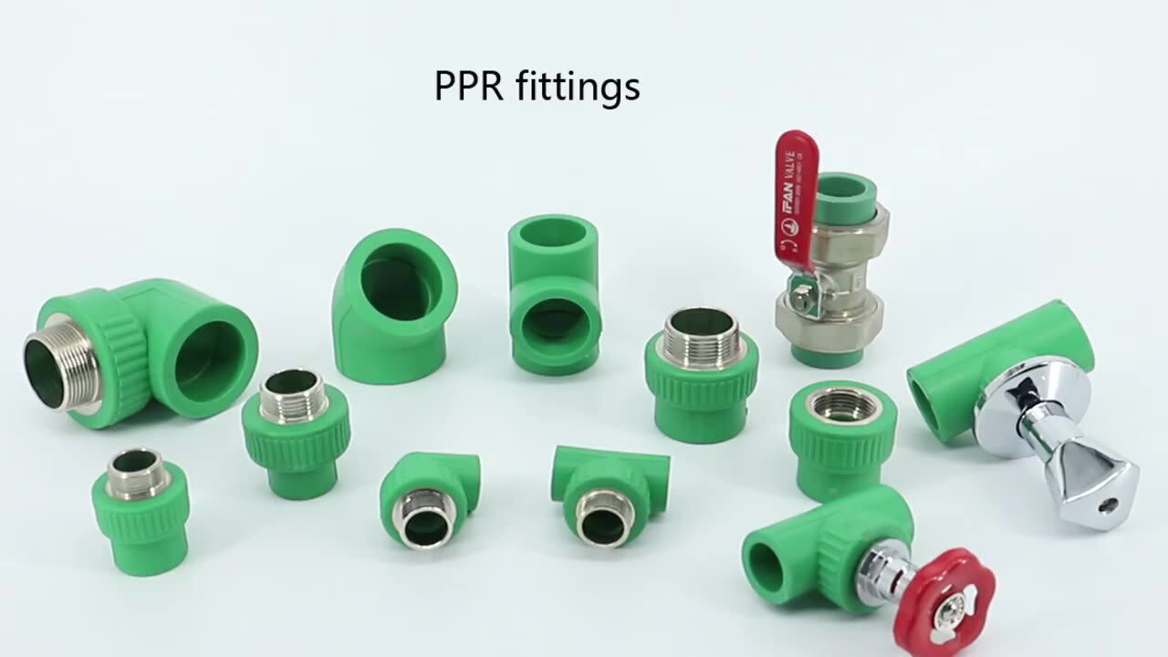 Ifan Ppr管件螺纹母公弯头塑料管件pn25 Ppr减径弯头 - Buy Ppr配件,Ppr管件,Ppr弯头 Product on ...