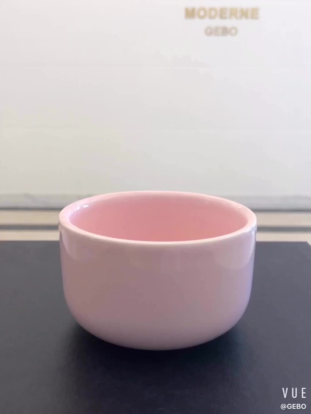 Wholesale Custom Porcelain Mini Candle Jar White Small Ceramic Bowl