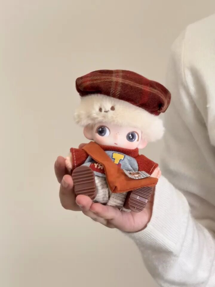时代少年团刘耀文棉花娃娃！20cm同款男娃，颜值与手感双杀！_棉花娃娃_