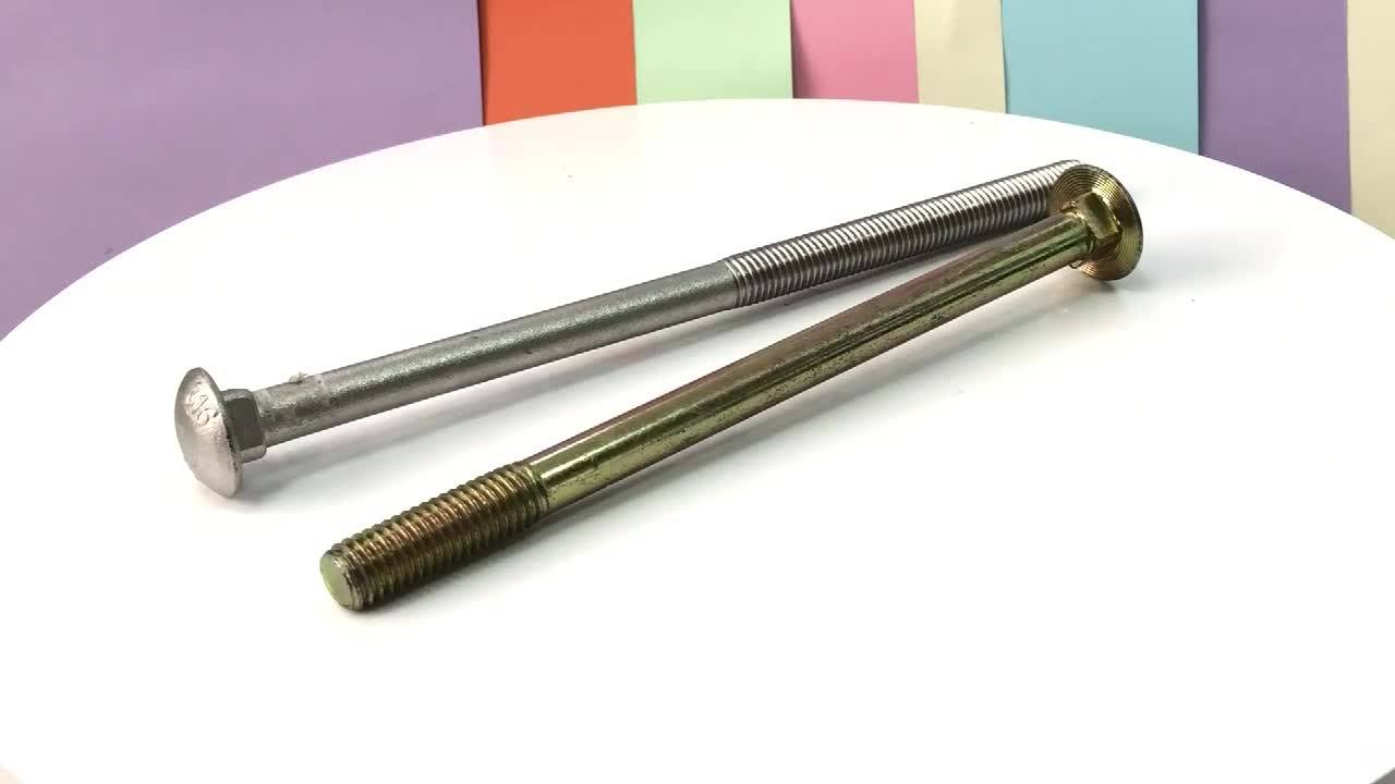 Tornillo Carruajes Ansi/asme B18.5flat Head Square Hole Carriage Bolt