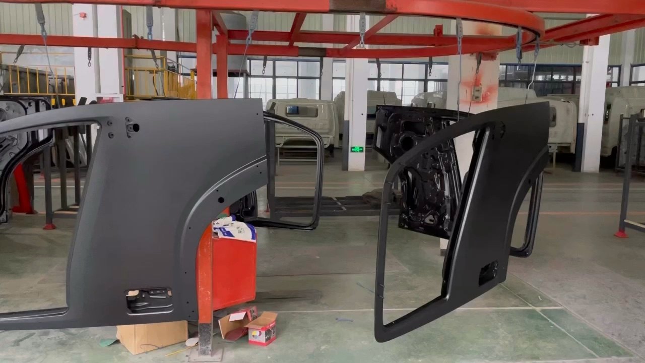 Toyota Truck Body Parts Door Shell High Roof Narrow For Hino Dutro 2001