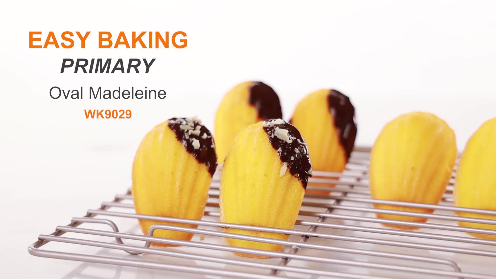 Wellcook Supplies Carbon 6cup Madeleine Cake Baking Pan Products Buy