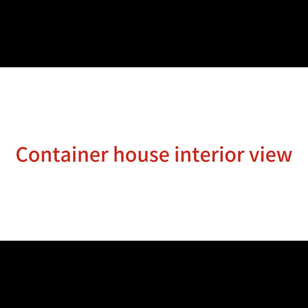 20ft Detachable Container House Granny Flat Pack Prefabricated