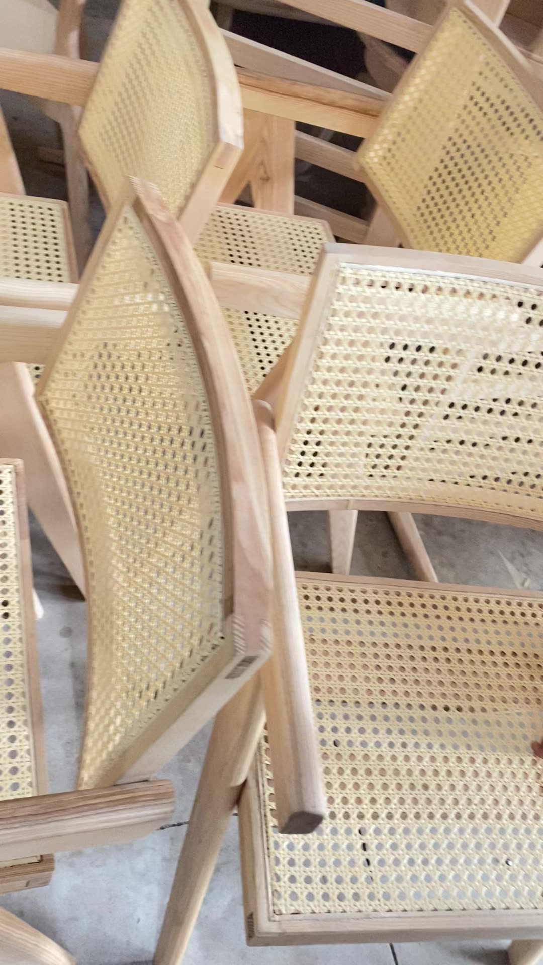 100 Material Natural Rattan Chair Rustic Home Furniture Made In