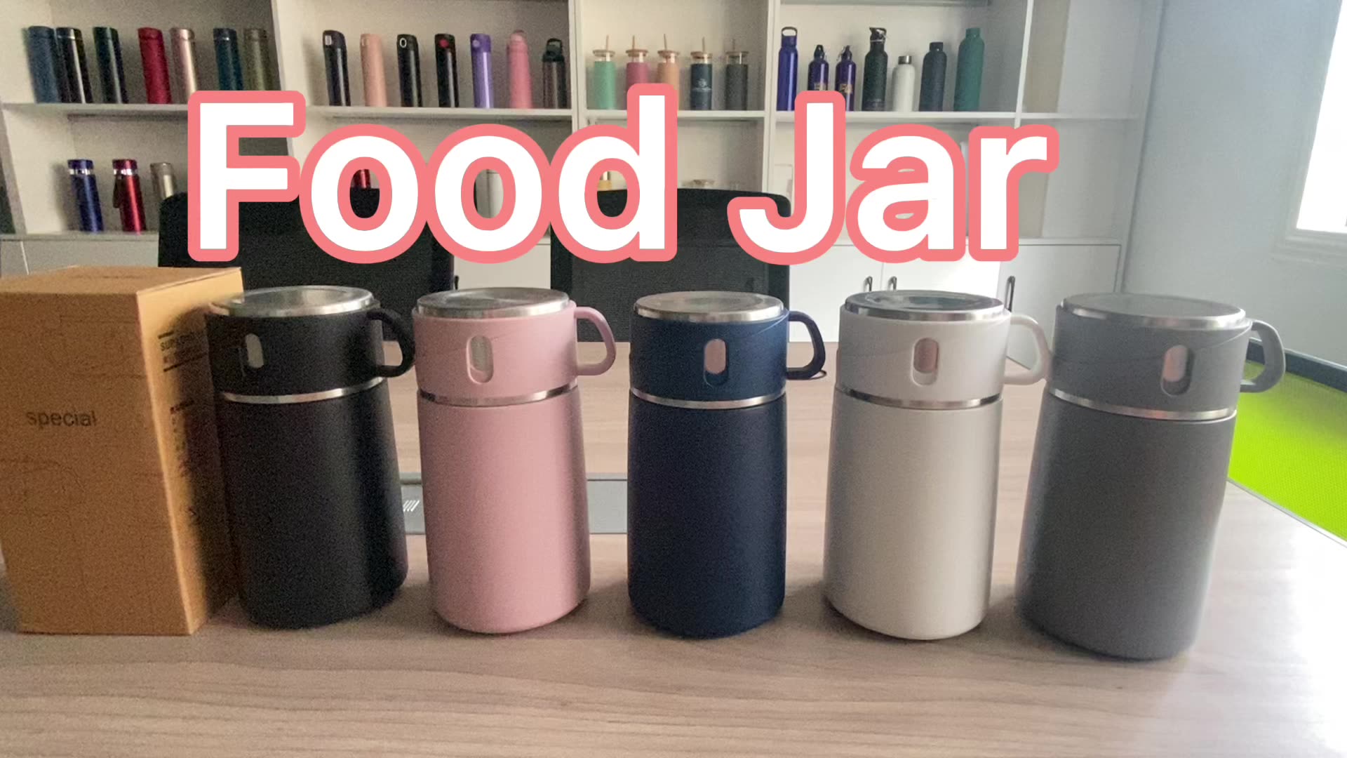 High Quality 800ml Stainless Steel Double Wall Thermos Hot Food