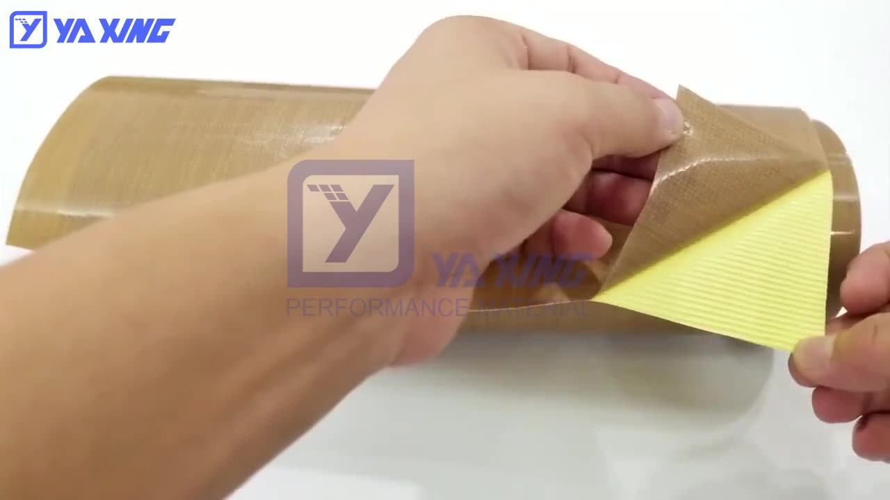 Heat Resistant Skin Color Duct Ptfe Skived Film Adhesive Tape