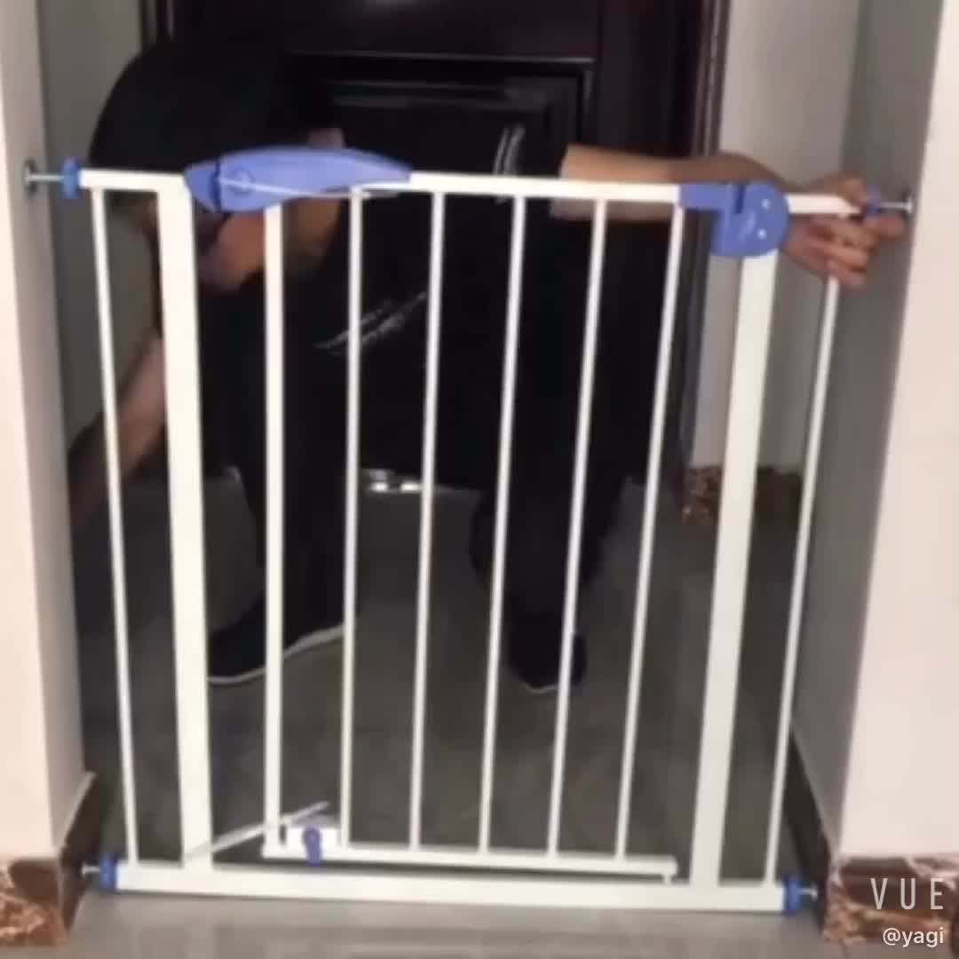 Baby Safety Gate Door Easy Step Walk Thru Gate For Stairs Door Children