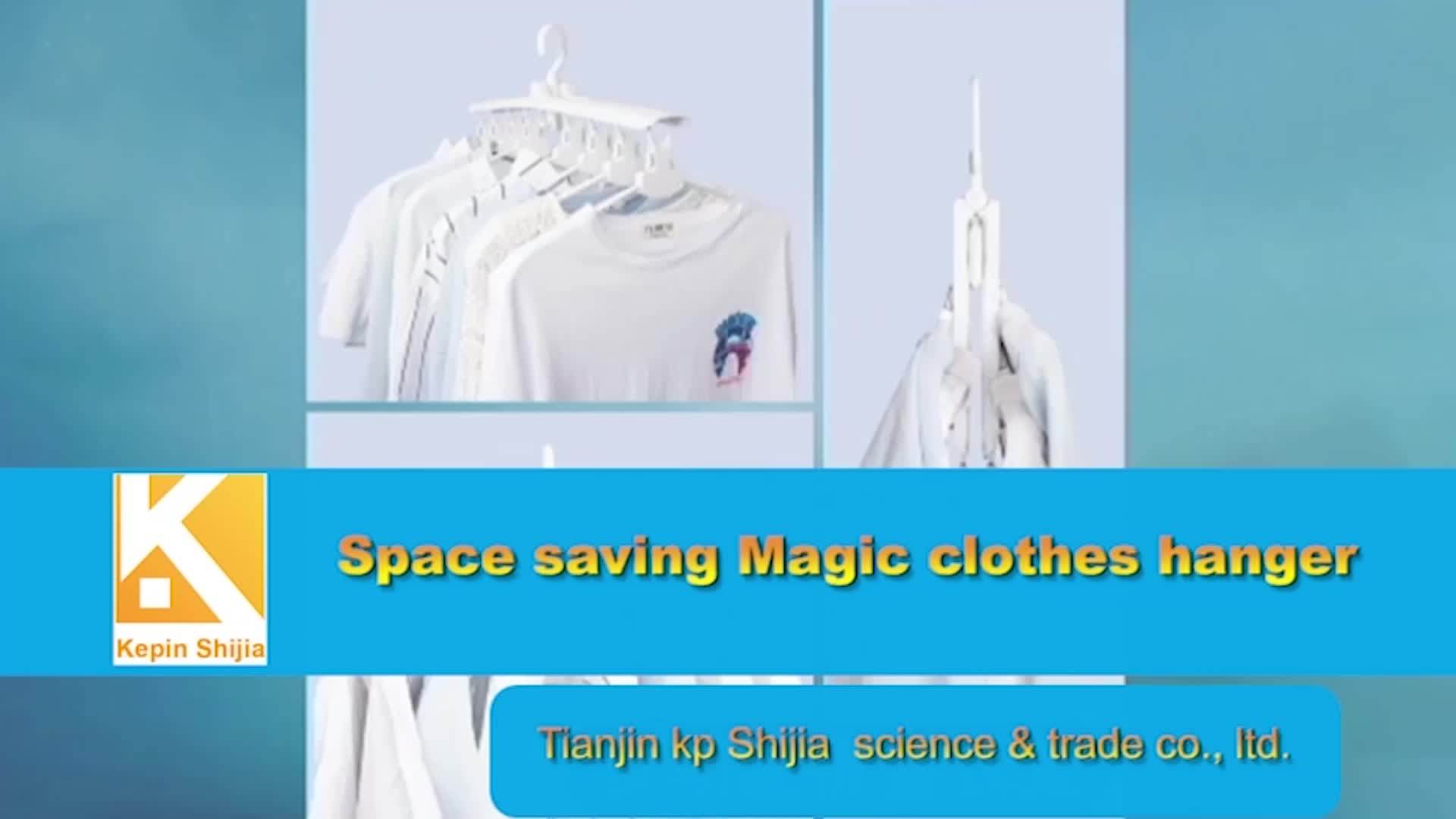Space Saving Wonder Multifunctional Magic Clothes Hangers Cascading