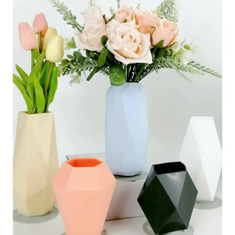 Silicone Vase Silicone Flower Vase Plant Flower Pot With Strong Suction