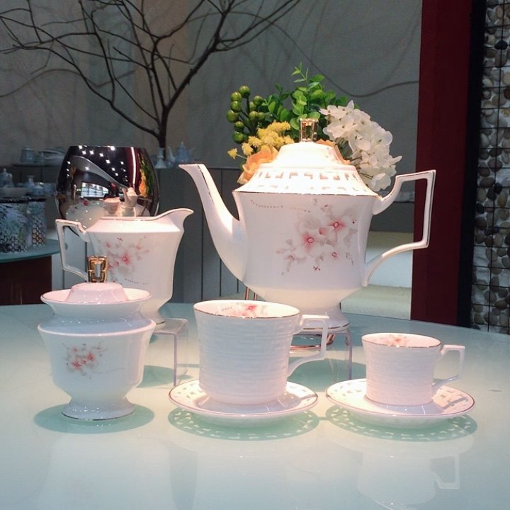 High End Fine Porcelain Coffee And Tea Set Buy Tea Set,High End Fine