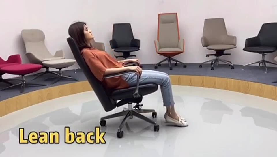 Luxury Leather Fabric Velvet Executive Office Chairs China - Buy Fabric