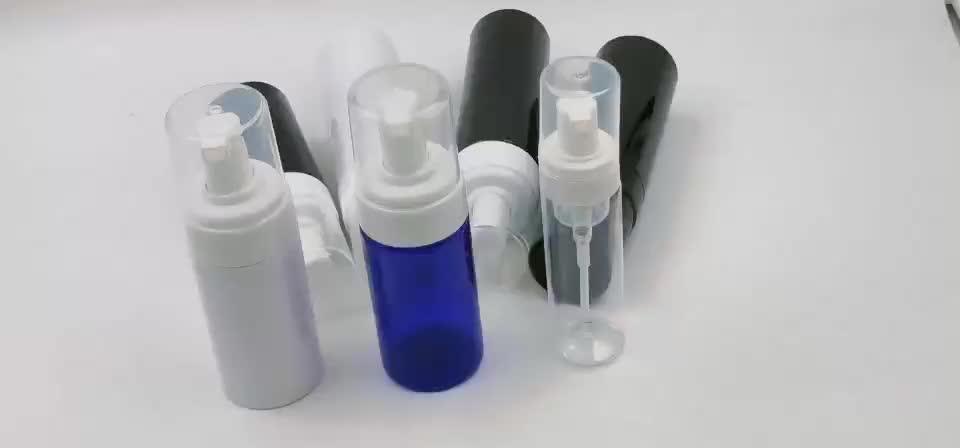 30ml to 200ml PET Bottles with Foam Pump Beauty Packaging