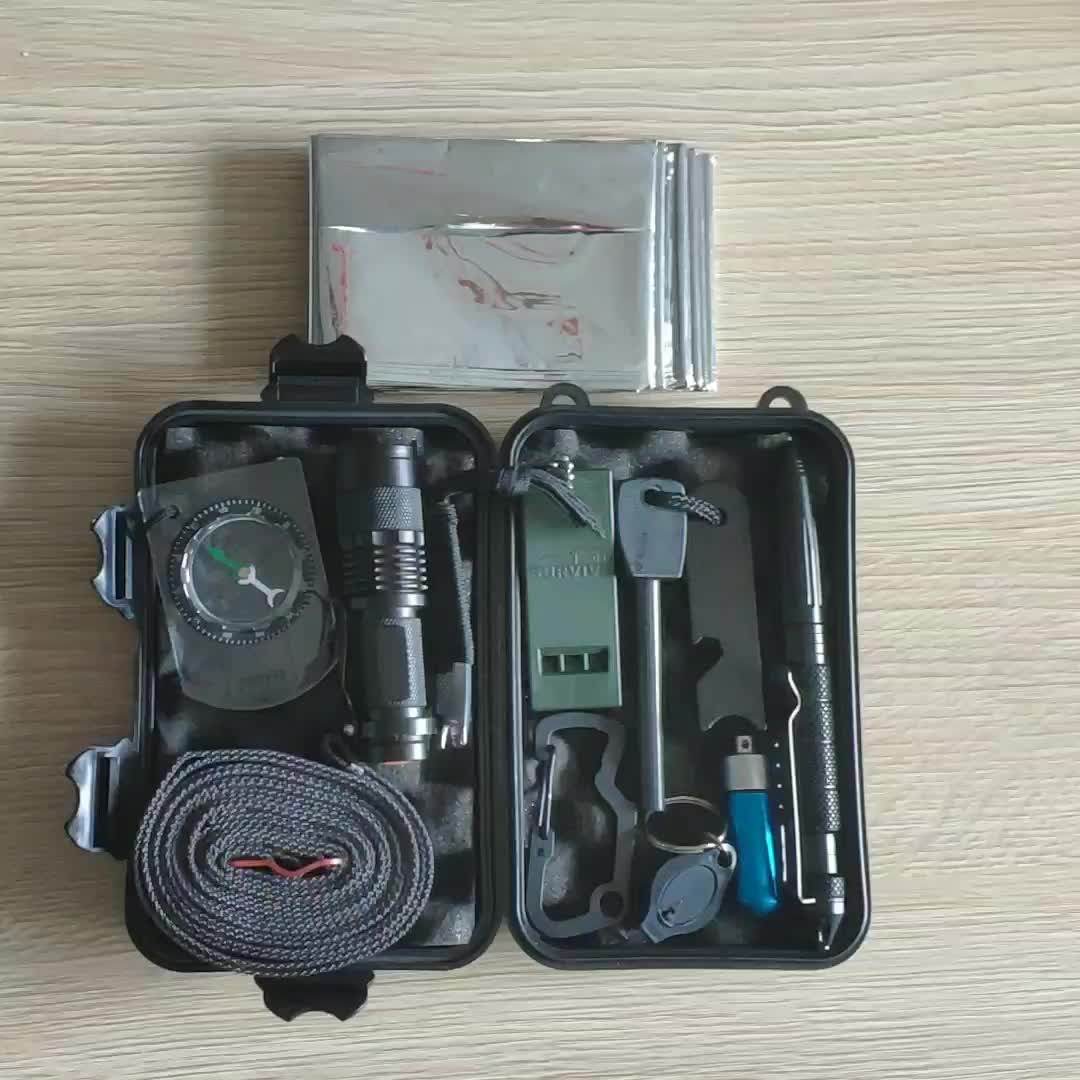 Waterproof Multitool Adventures Military Survival Kit Hiking And