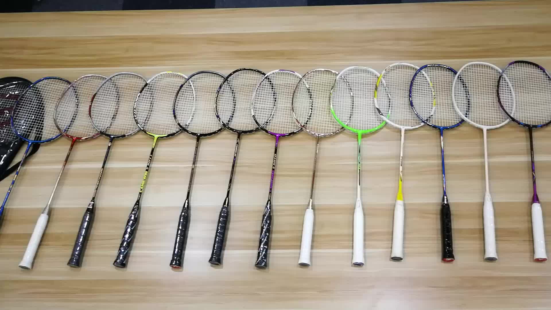 Custom Lightweight Top Quality Carbon Fiber Badminton Racquet Buy