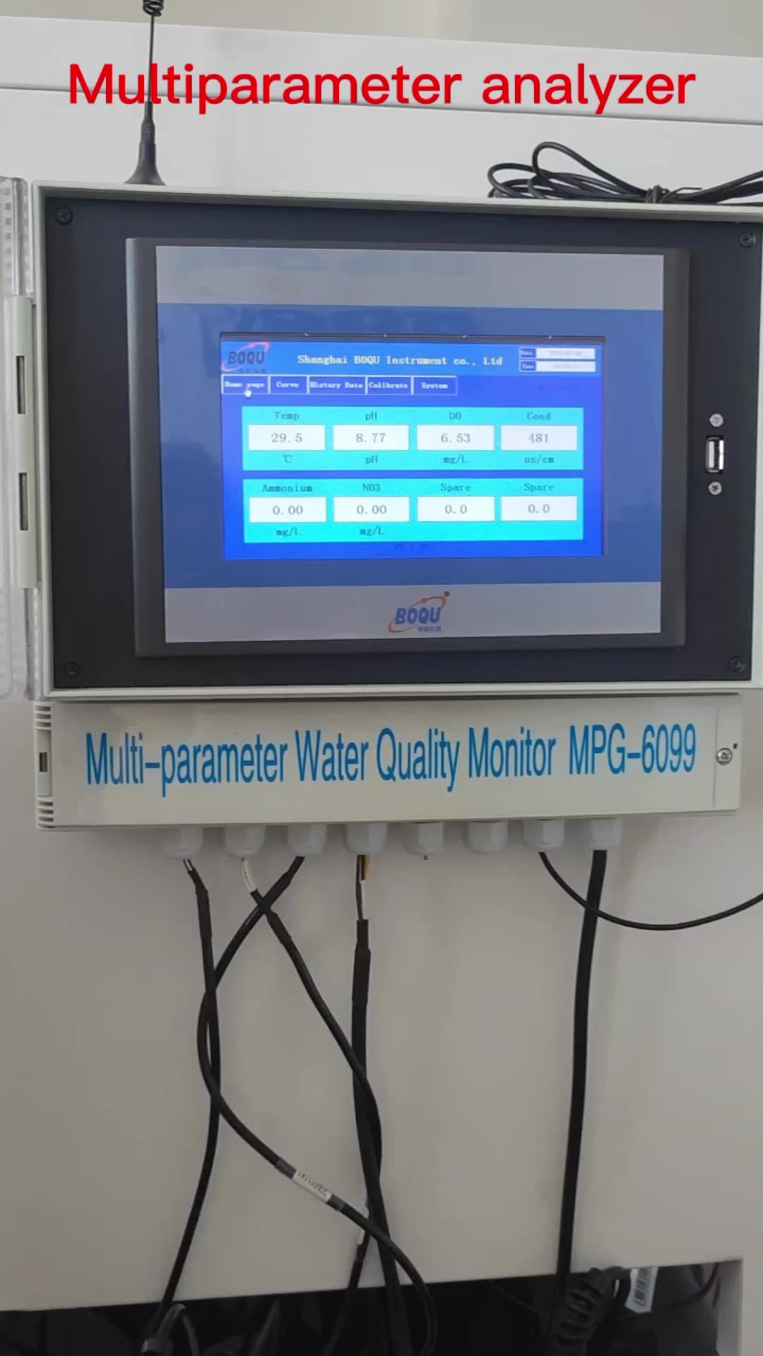 Mpg6099 Drinking River Water Multiparameter Wall Mounted Water
