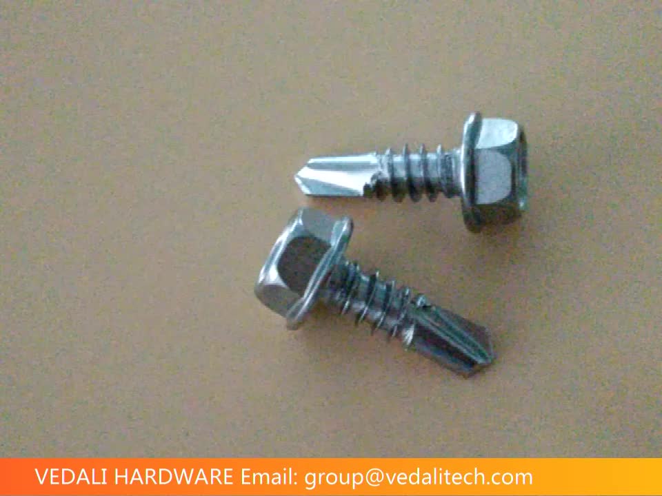 316 Stainless Steel Self Drilling Screws Hex Washer Head Fastener Buy