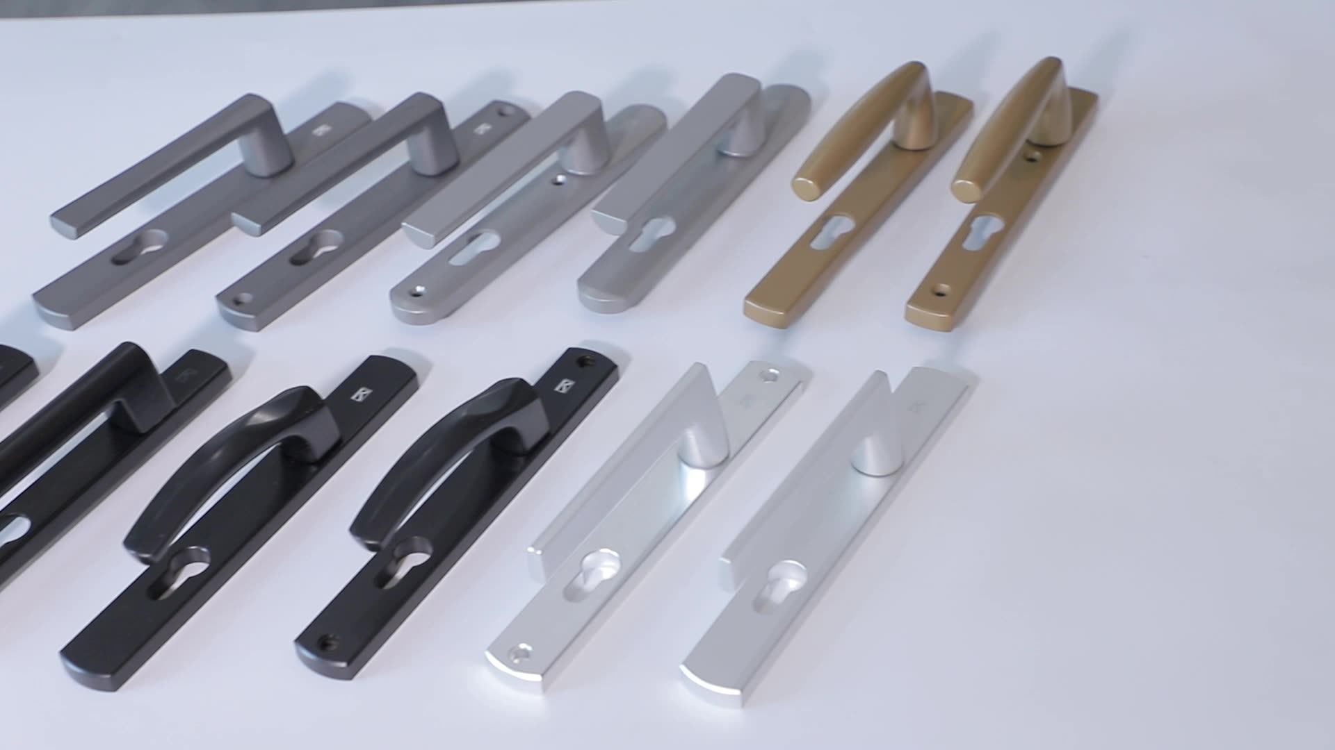 Tilt And Turn Window Handle Hardware Accessories Aluminium Appearance