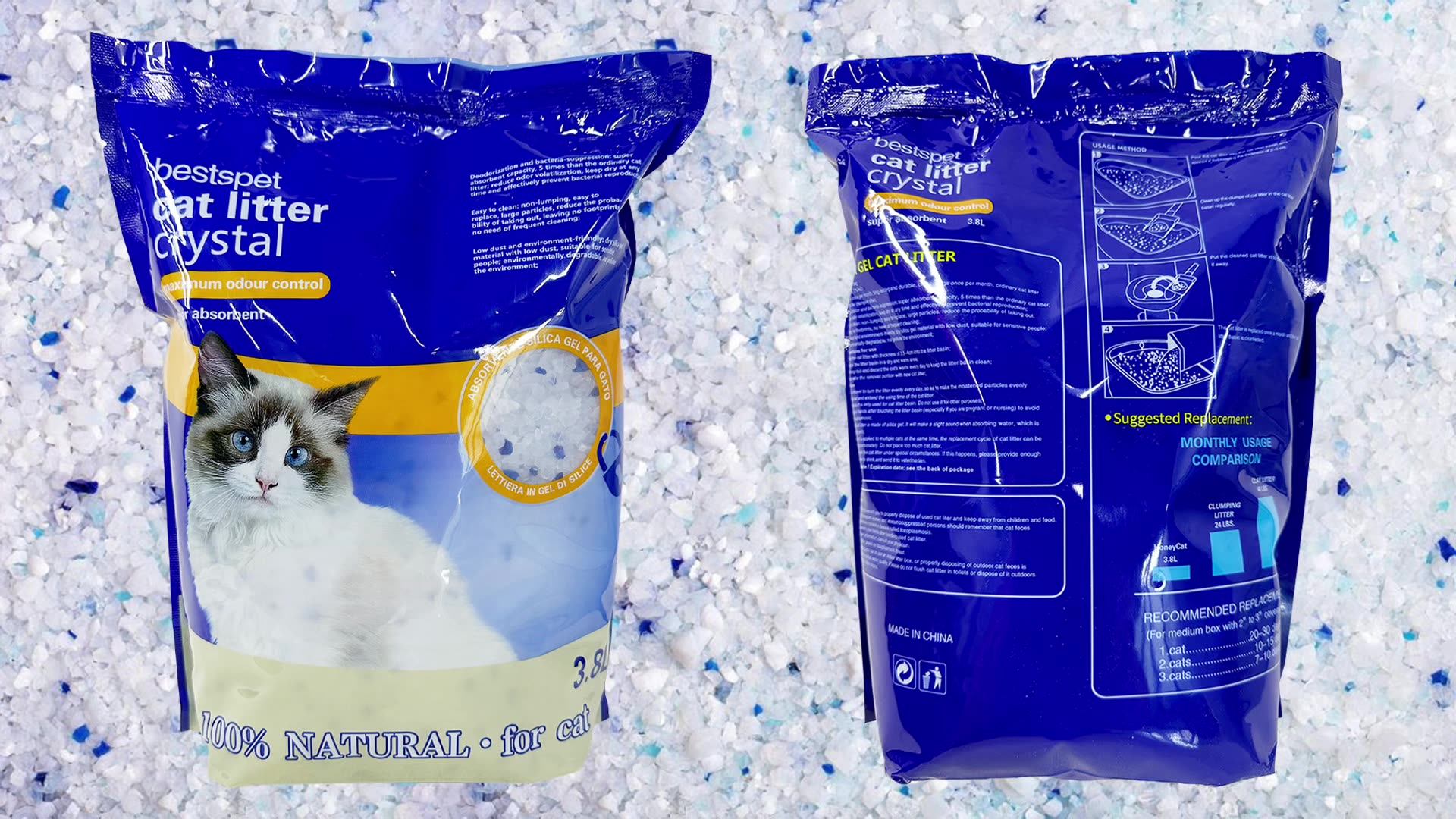 Moisture Control Low Maintenance Fresh Fragrance Absorption Capacity