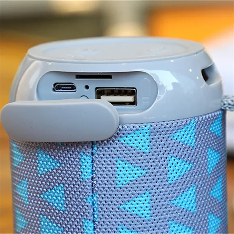Портативный Bluetooth динамик синий