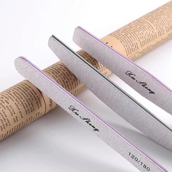 10pcs/lot Sandpaper Nail File For Gel Nails 180/240 Professional