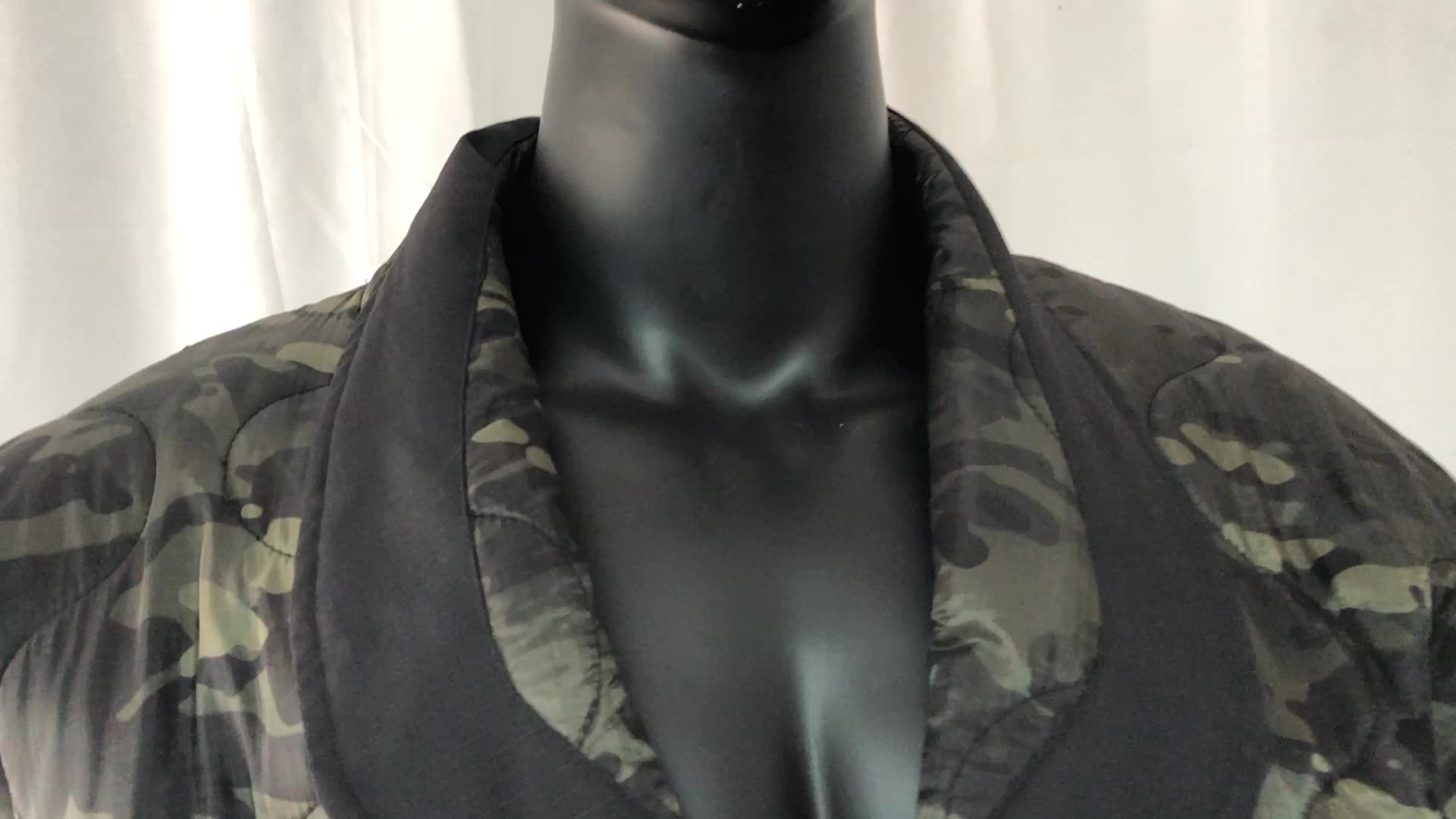 camo changing robe