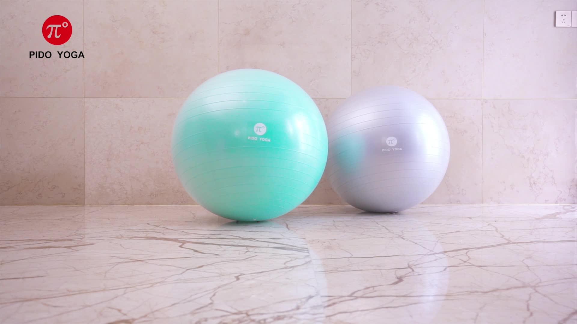 Pido 55cm Ecofreindly Pvc Yoga Massage Ball Or Balance Exercise Ball
