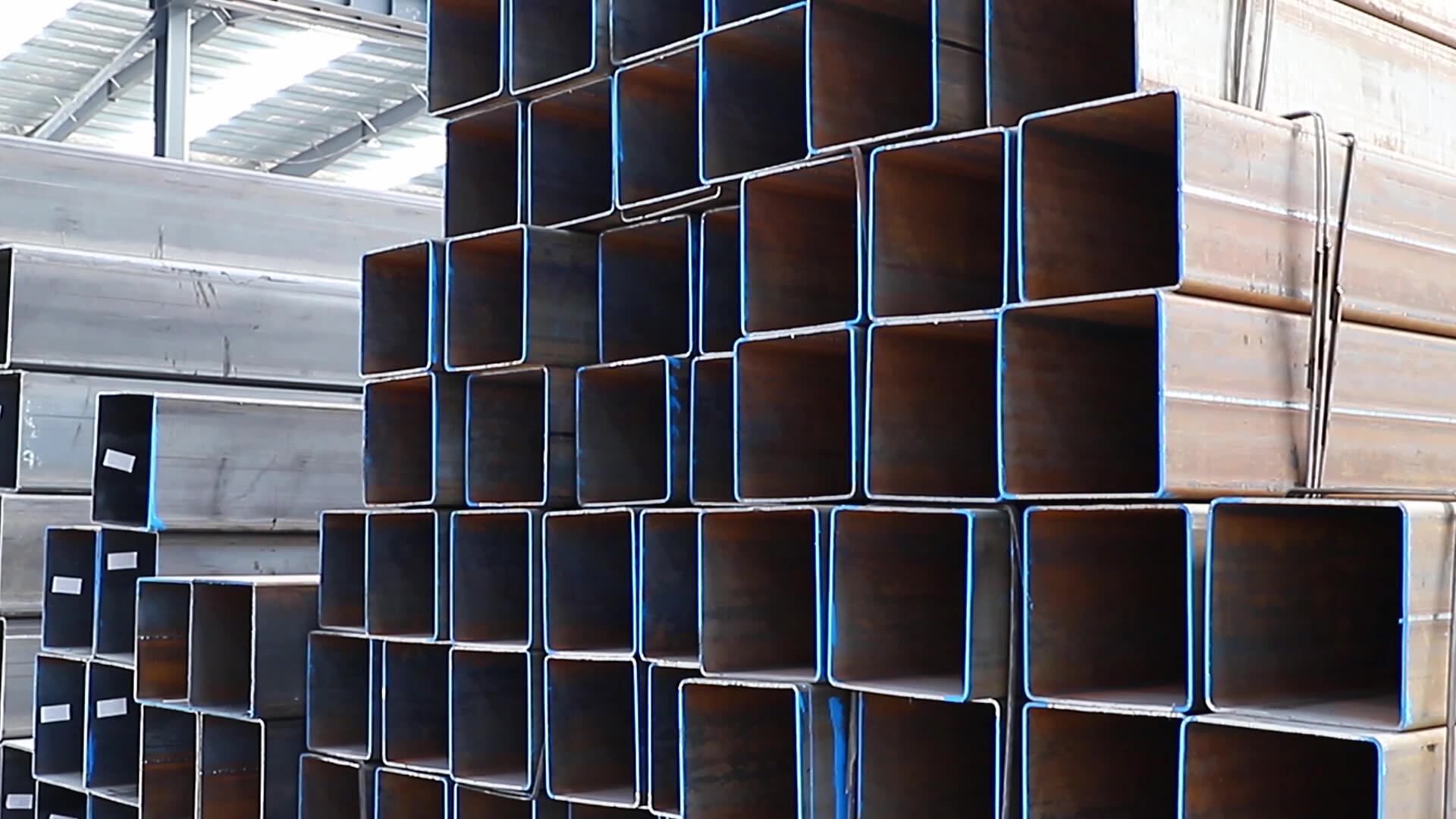 High Quality 20 40 80 Inch Astm Erw Welded Square Tube Carbon Steel
