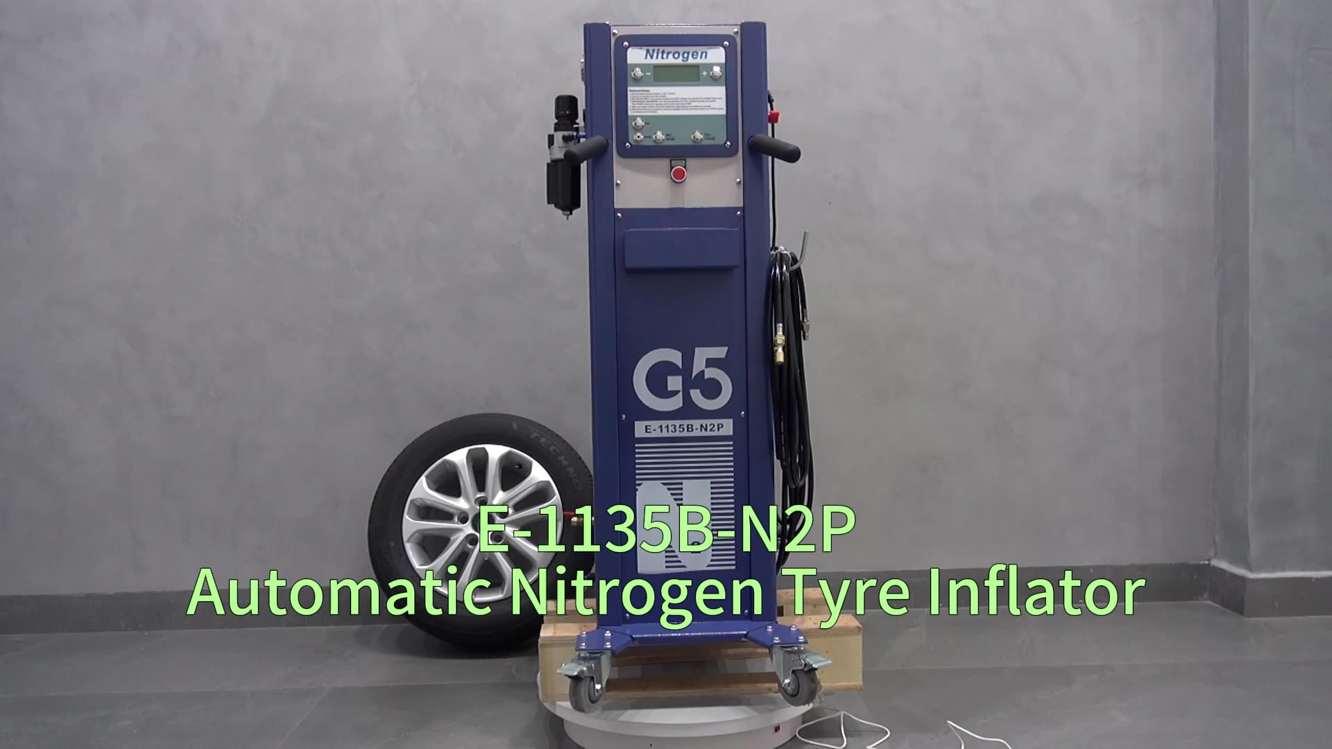 G5 Automatic Nitrogen Generators N2 Tyre Inflators Digital Air Gauges