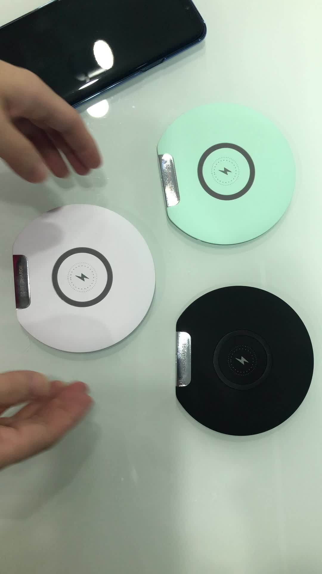 Wireless Charging Pad 10w Qi Certified Standard Fast Charger With Usb Ports For Samsung 2 In 1