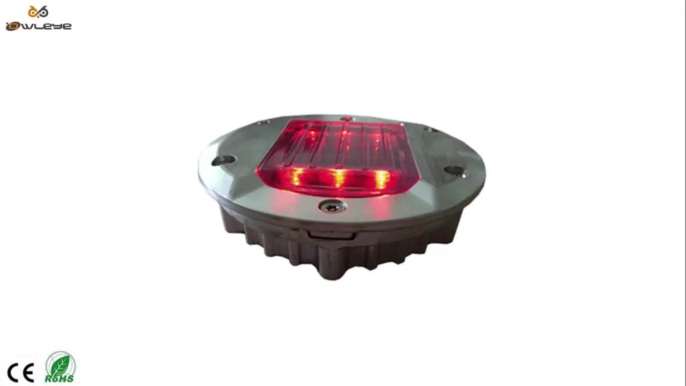 Round Embedded Raised Reflective Pavement Marker Road Safety Blinker