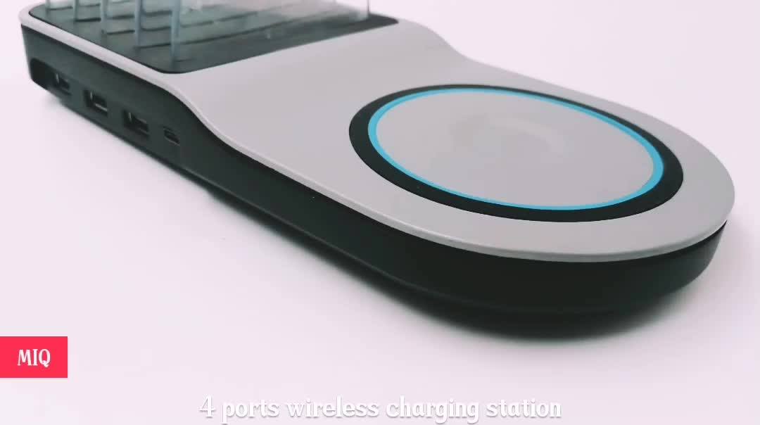 Amazon New Design Multiple Usb Charger 4 Port Mobile Phone Docking Usb Charging Station With