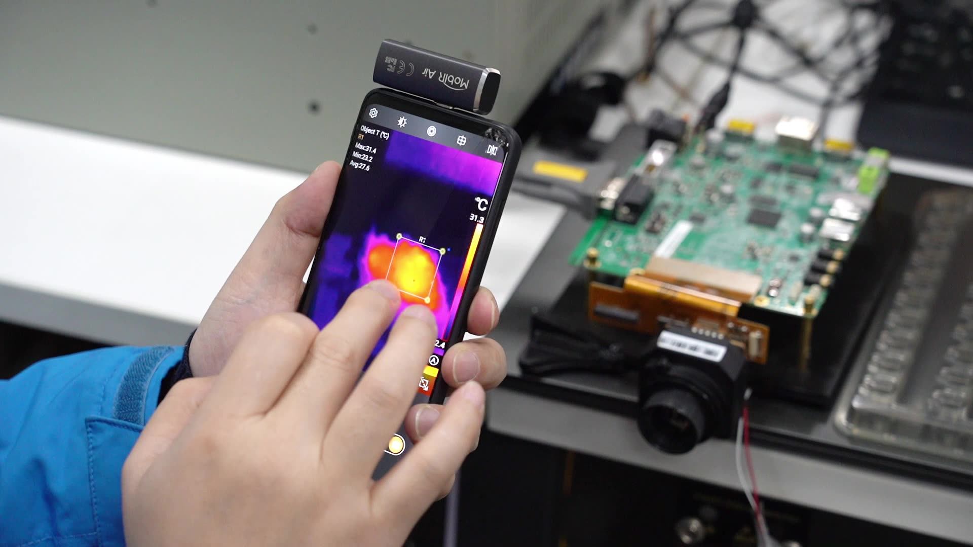 Affordable Guide Mobir Air Thermal Camera Used For Android Phones 25hz