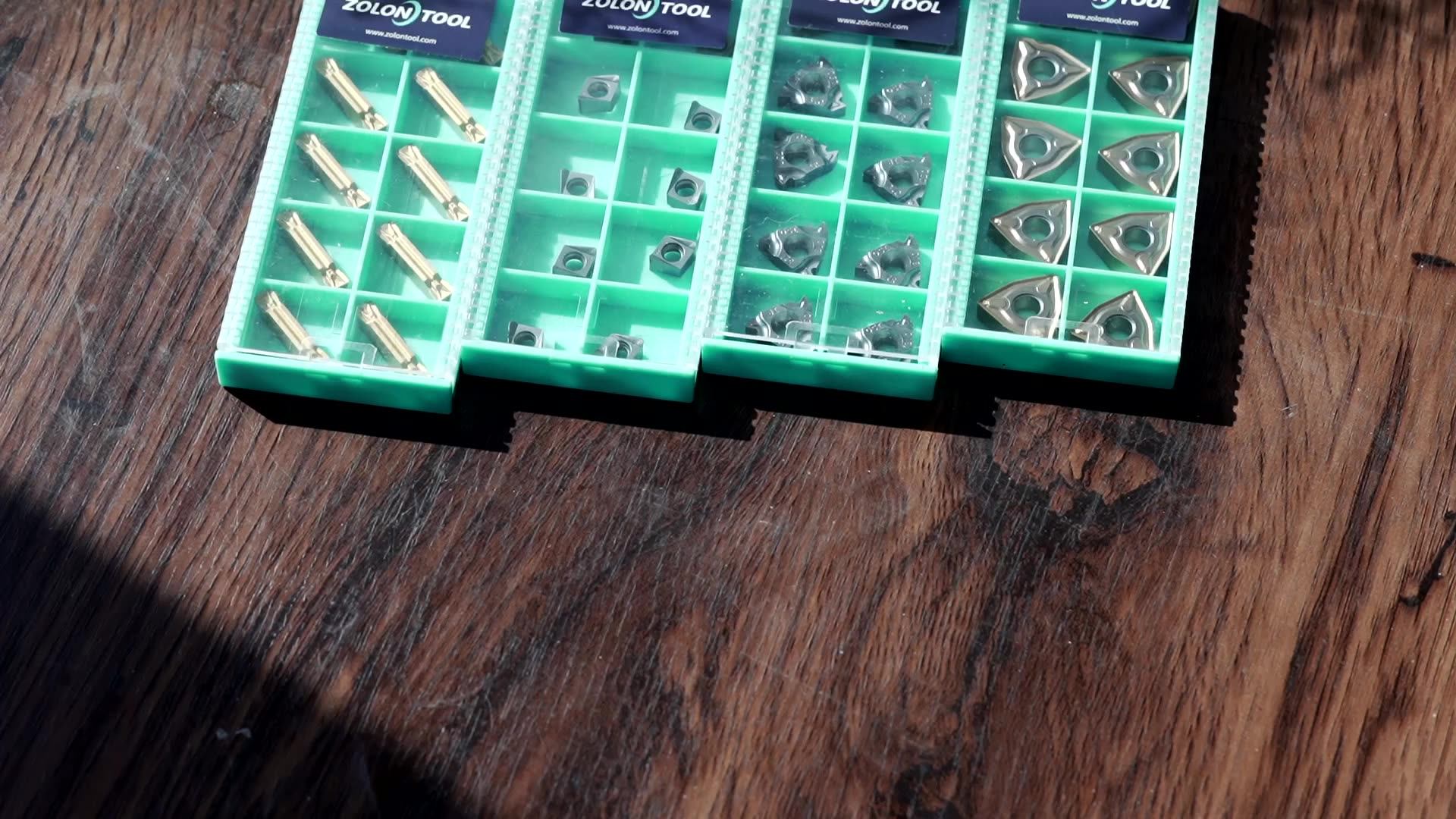 ZOLON TNMG160412-DG-KM3225 Carbide Inserts for CNC Lathe, Durable