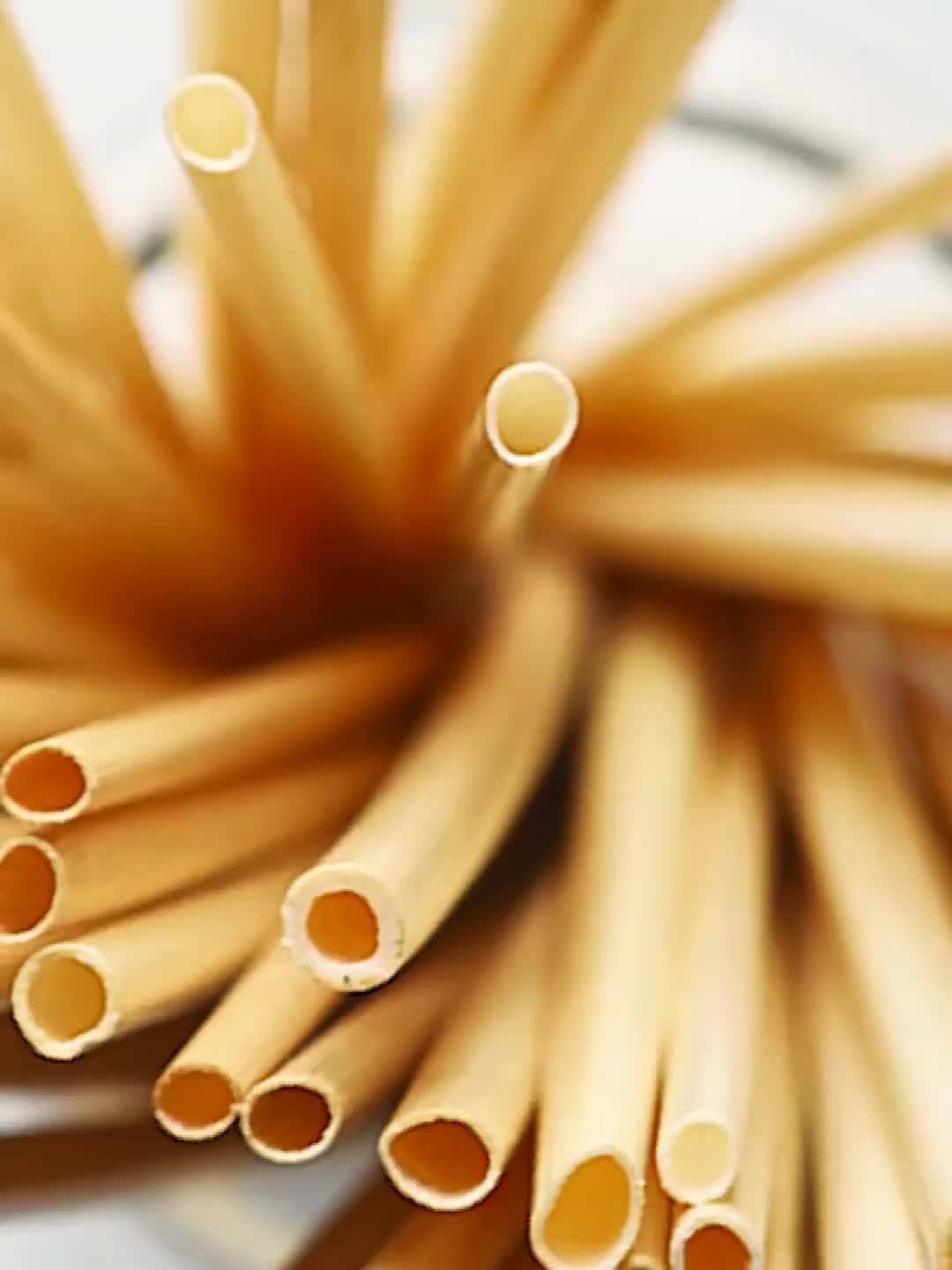 Reusable Different Paper Packaging Wheat Drinking Straw Compostable