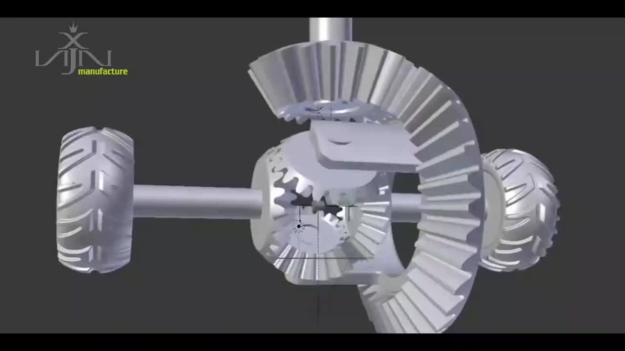 Rear Axle 6x37 Fuso Ps100 Differential Buy Canter Differential