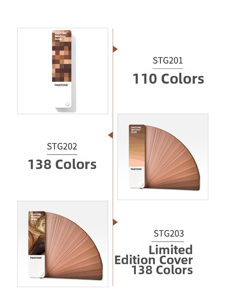 Pantone Official Flagship Store] Pantone Skin Color Guide Stg202