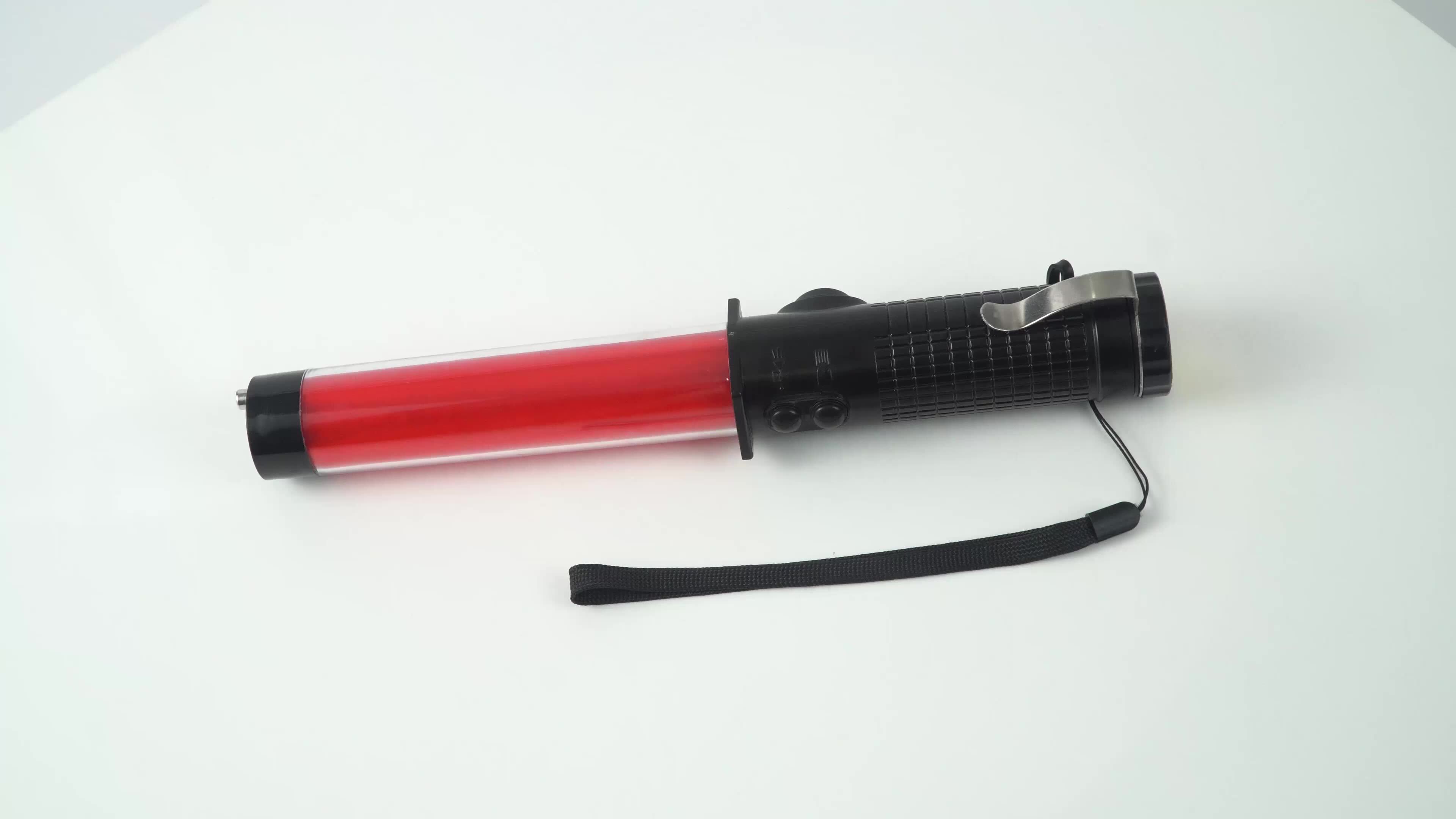 53 * 3cm Long Ledled Traffic Baton Fire Emergency Evacuation Signal