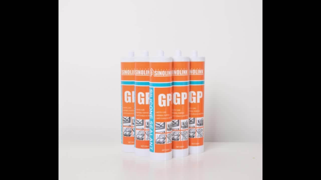 280g Germany Silicone Sealant Adhesive Seal Bond Gp Clear For