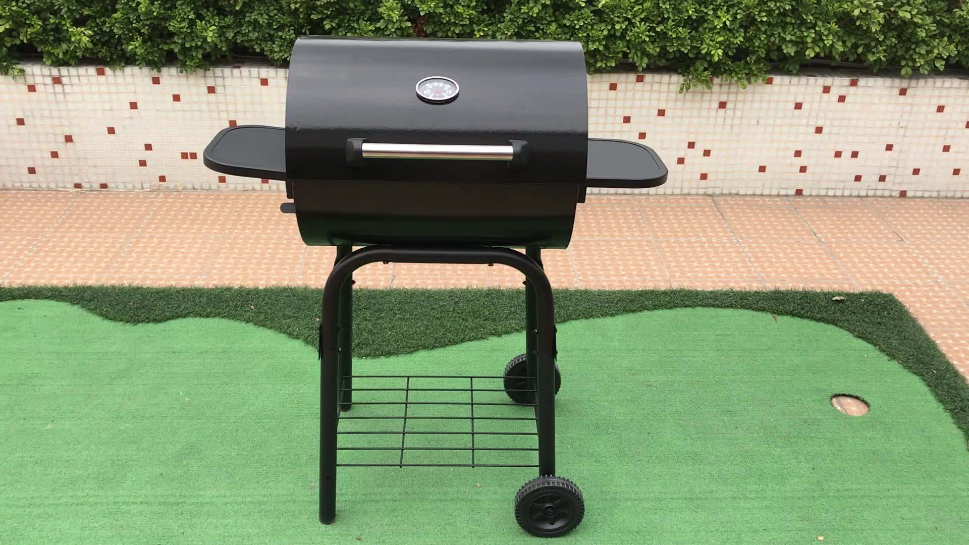 Smoker Large Barrel Bbq Grills High Heat Resistant Painting Charcoal Smoker Bbq Grill Buy Bbq