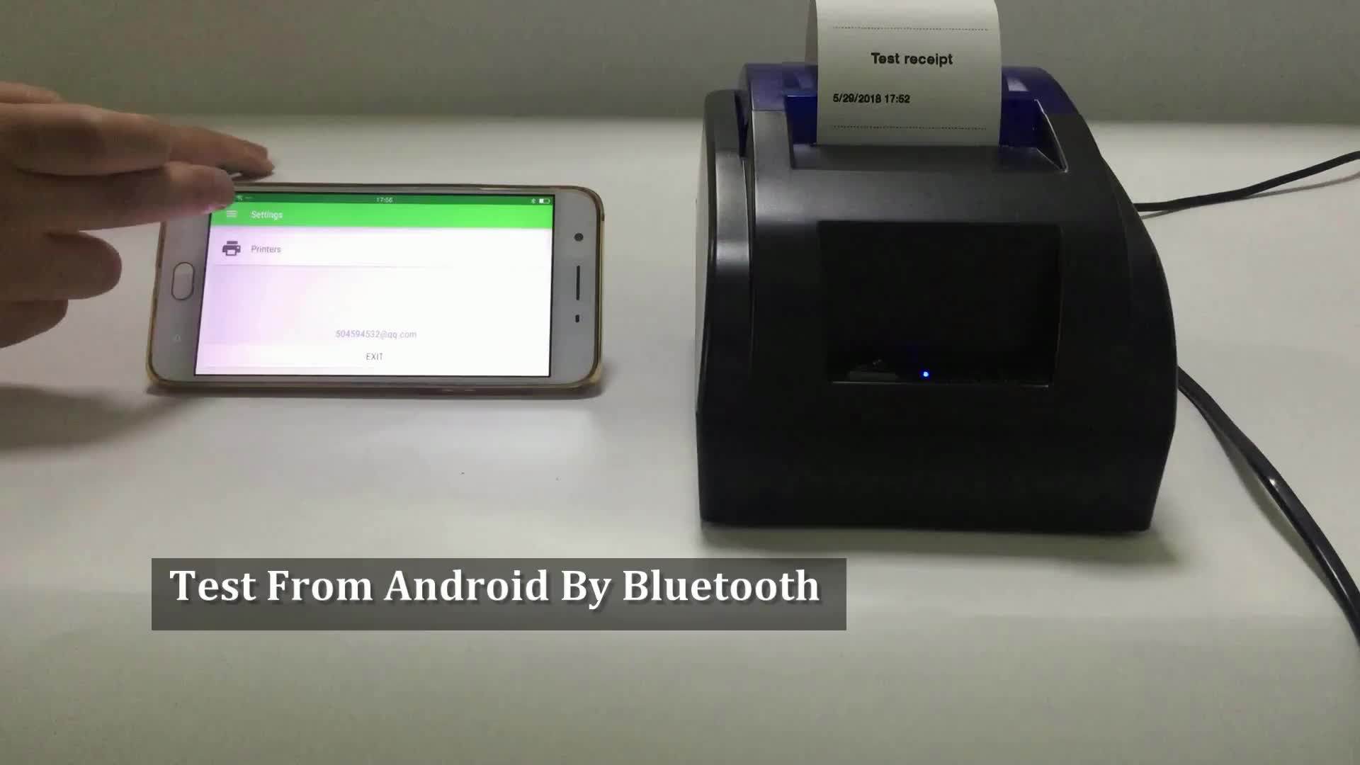 Thermal Receipt Printer Pos 5890 Hs58hu Usb Port Support Many Language