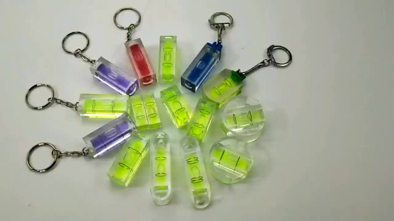 Acrylic Liquid Spirit Level Mini Keychain Bubble Level Buy Mini Level