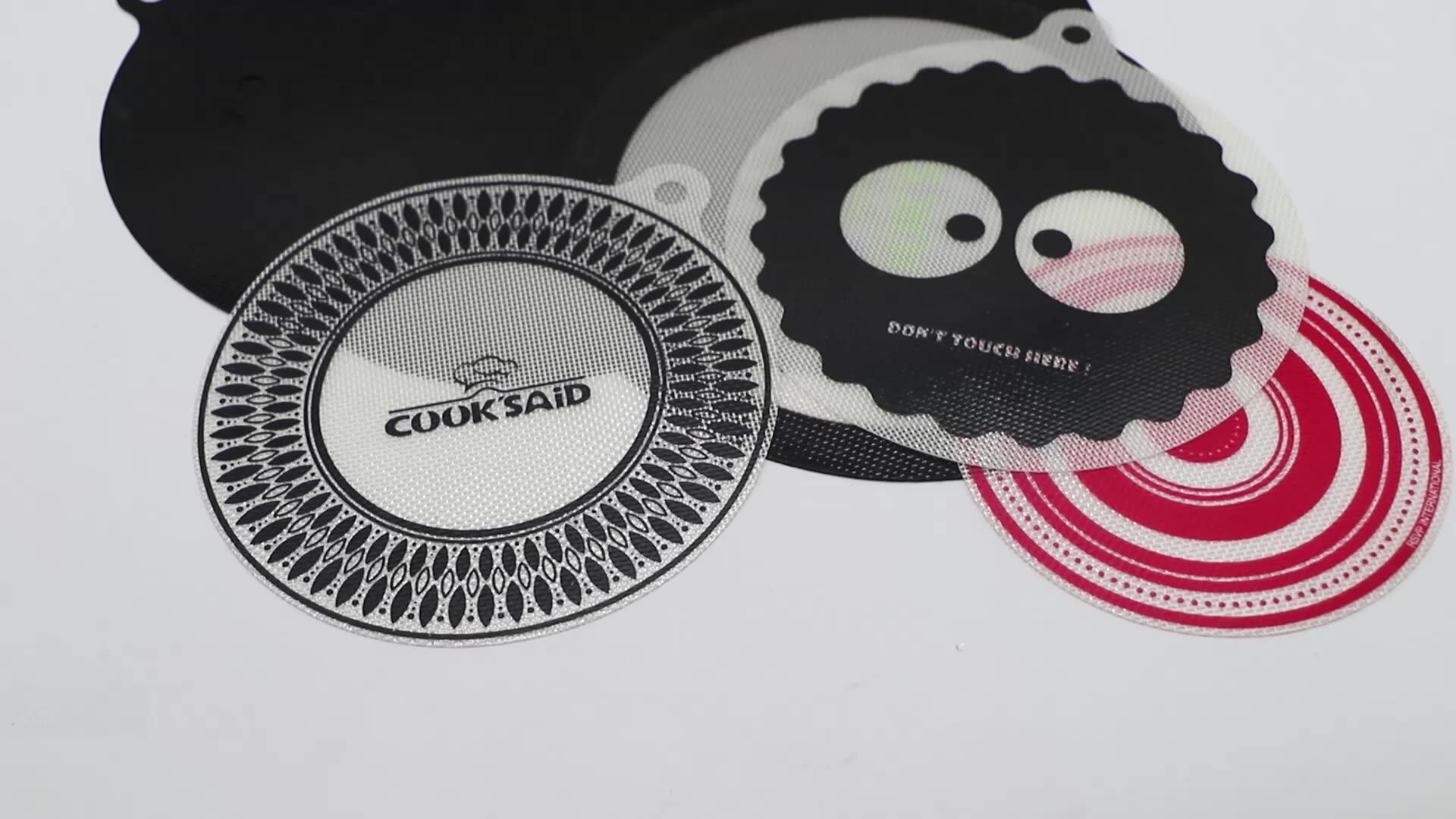 Glass Stove Top Protector Induction Cooktops Stove Mat Silicone Induction Cooktop Mat