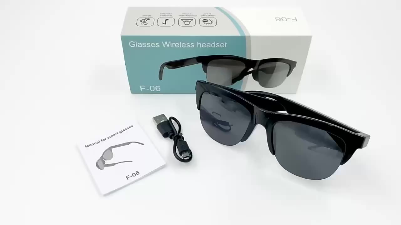 Factory Direct Sales Smart Glasses With Bluetooth Stereo Smart
