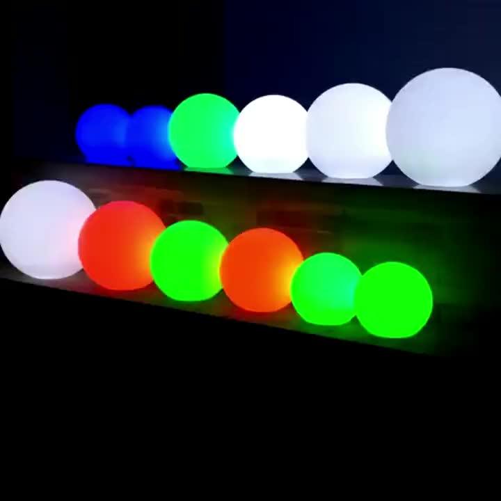 High Quality Waterproof Rechargeable Led Ball Lamp Outdoor /beach Ball