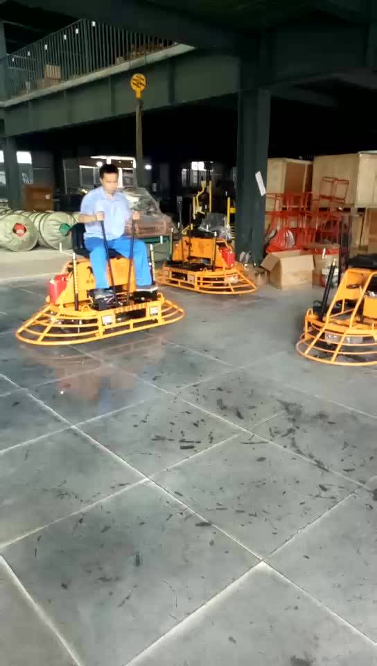 New Ride On Gasoline Concrete Finishing Trowel Machine Smooth Concrete