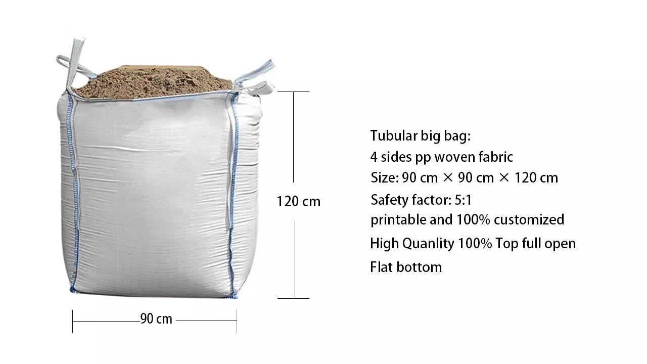 Egp Factory 1 Cubic Meter Big Bag Fibc Jumbo Bag Buy 1 Cubic Meter