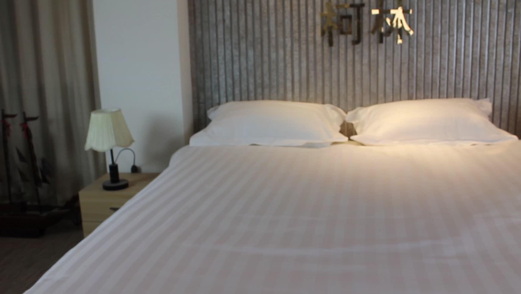 Oem Factory Wholesale Hotel Collection Dubai Hotel 3cm White Stripe